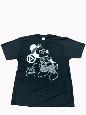 A Clean Needle Mickey T-shirt Black